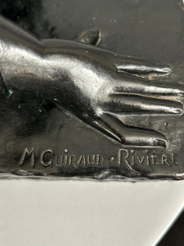Maurice Guiraud-Rivière Bronze Enigma 1925